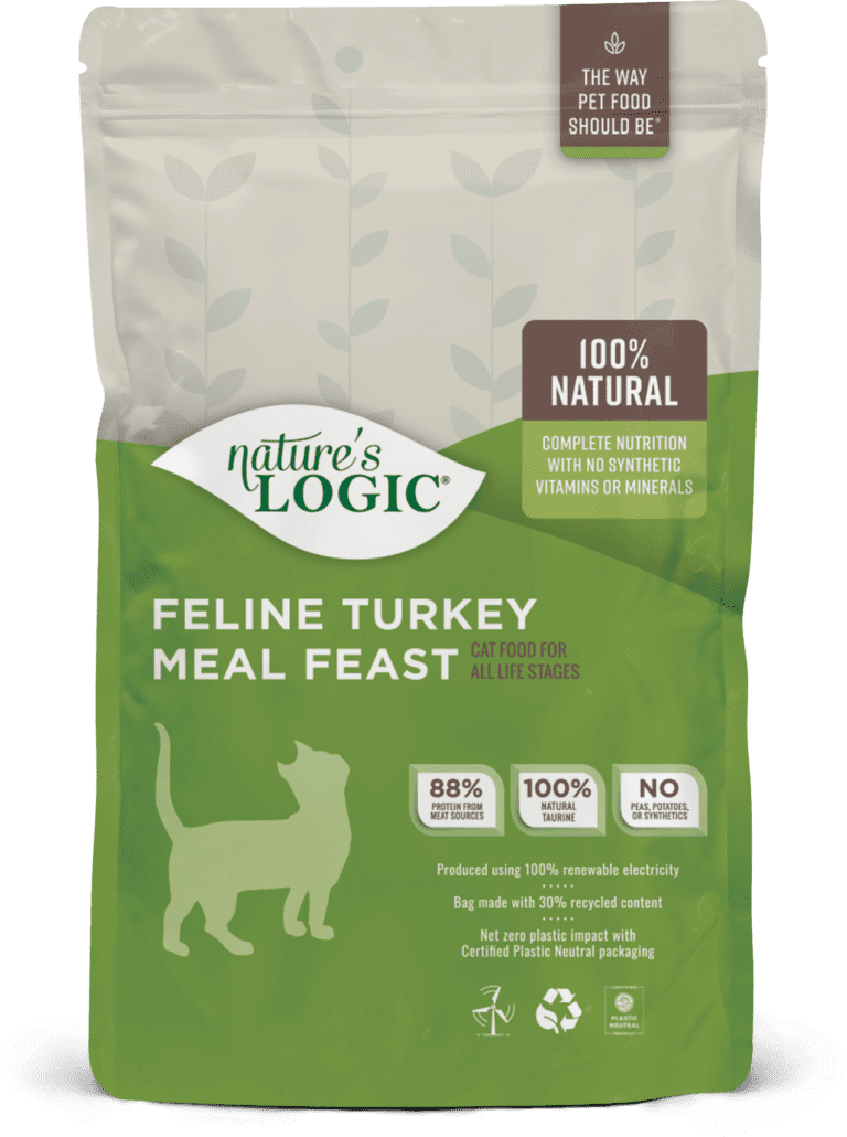 Nature s Logic Feline Turkey Meal Feast Dry Cat Food 3.3 LB