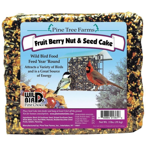 Pine Tree Farms Fruit Berry Nut & Seed Cake (2 lb)