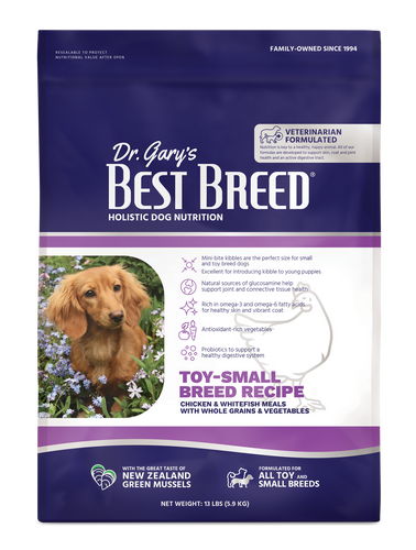 Dr. Gary's Best Breed Toy-Small Breed Recipe