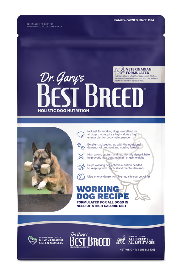 Dr. Gary's Best Breed Working Dog Recipe