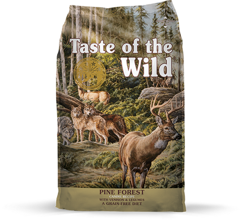 Taste Of The Wild Grain Free Pine Forest Recipe Dry Dog Food