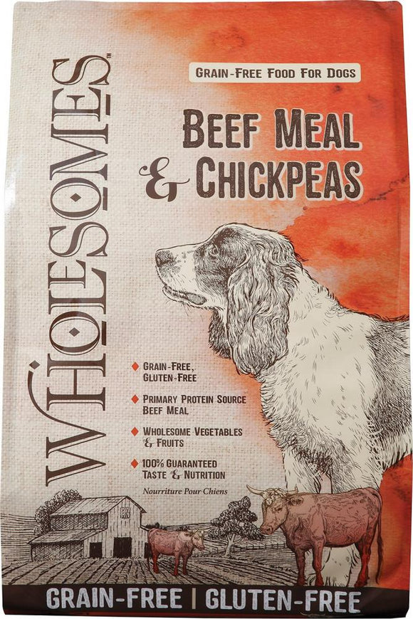 SPORTMiX Wholesomes Grain Free Beef Meal & Chickpeas Recipe Dry Dog Food