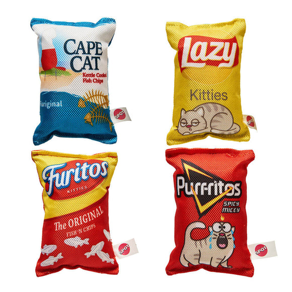 Ethical Products SPOT Fun Food Kitty Chips Assorted (5″)