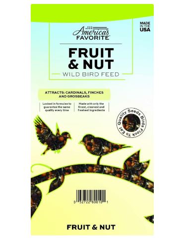 America's Favorite Fruit & Nut Wild Bird Feed