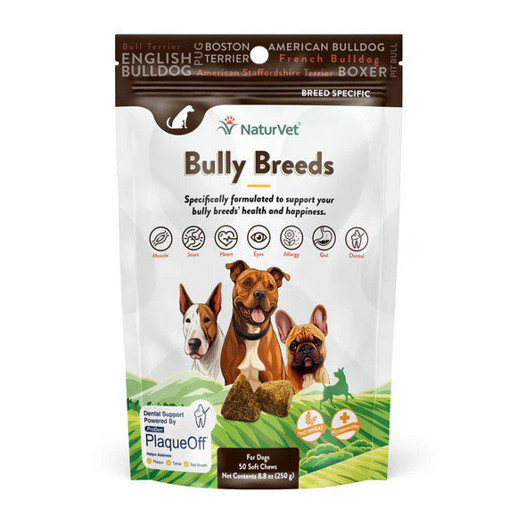 Naturvet Breed Specific Bully Breed Dogs (50 Count)