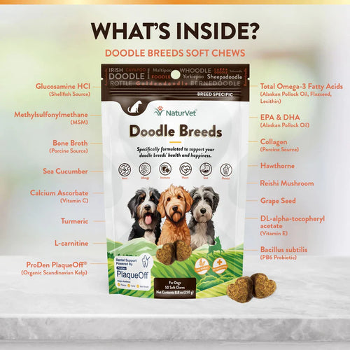 Naturvet Breed Specific Doodle Breeds (50 Count)