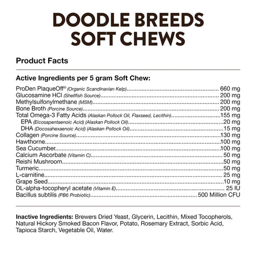 Naturvet Breed Specific Doodle Breeds (50 Count)