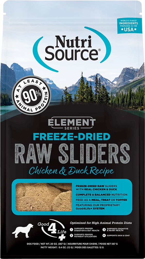 NutriSource Element Series Freeze-Dried Chicken & Duck Recipe