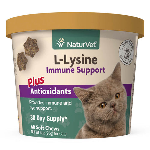 NaturVet L-Lysine – Immune Support For Cats