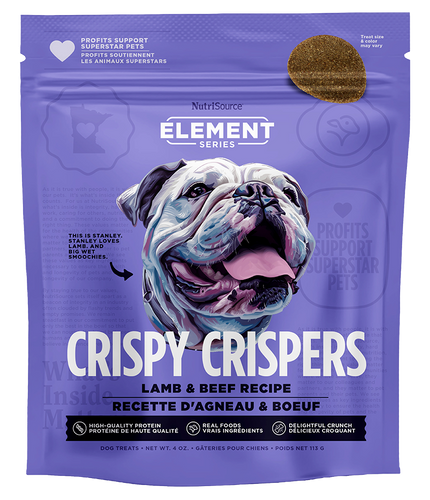 NutriSource Lamb & Beef Crispy Crispers Dog Treats