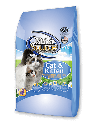 NutriSource® Cat & Kitten Chicken Meal, Salmon & Liver Recipe