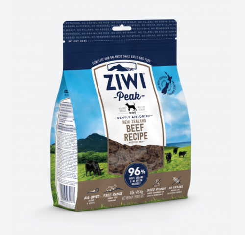 ZIWI® Peak Air-Dried Beef Recipe For Dogs (2.2 lb)