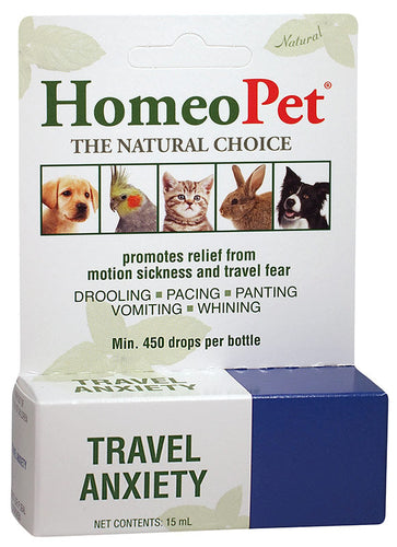 HomeoPet Travel Anxiety