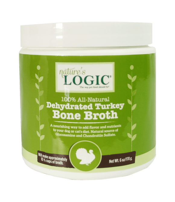 Nature’s Logic Dehydrated Turkey Bone Broth (6 Oz)