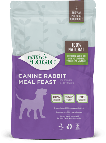 Nature's Logic Canine Rabbit Meal Feast Dry Dog Food (25 lb)