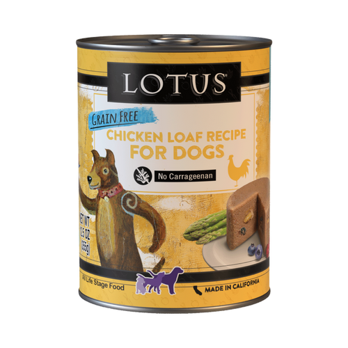 Lotus Grain Free Chicken Loaf Recipe Dog Food