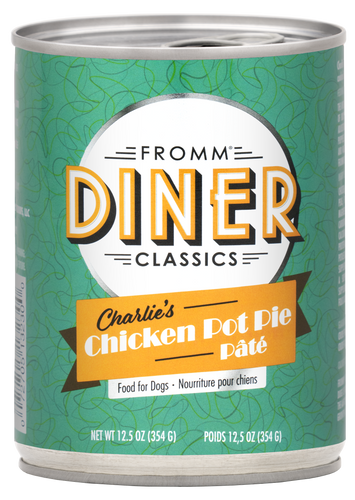 Fromm Diner Classics Charlie’s Chicken Pot Pie Pâté Dog Food