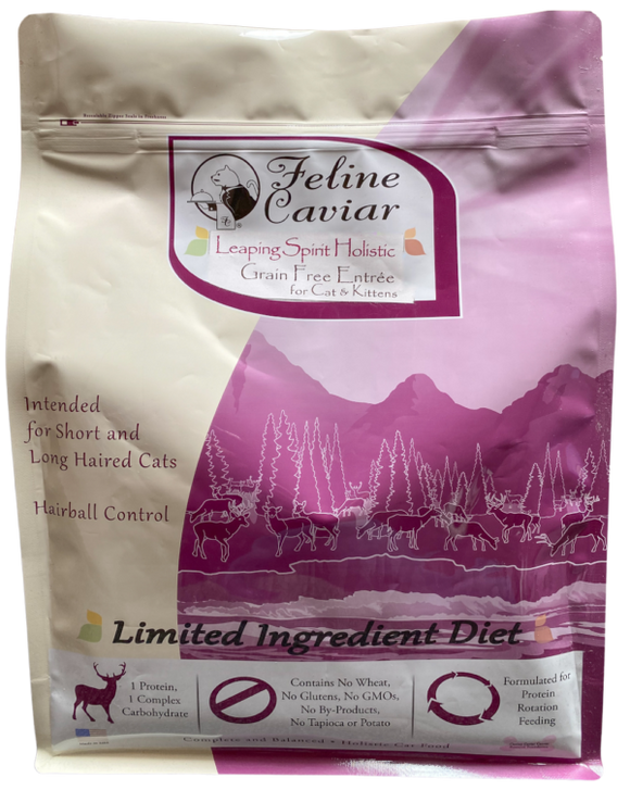Feline Caviar Leaping Spirit Holistic Grain Free Entrée for Cat & Kittens