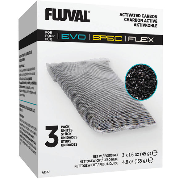Fluval Carbon for Spec/Evo/Flex Aquarium Kit