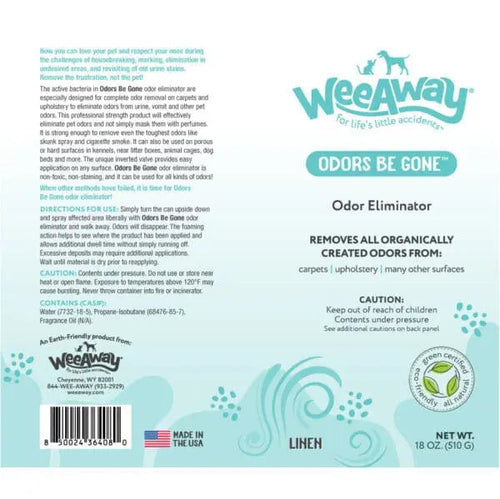 Wee Away Odors Be Gone Spray