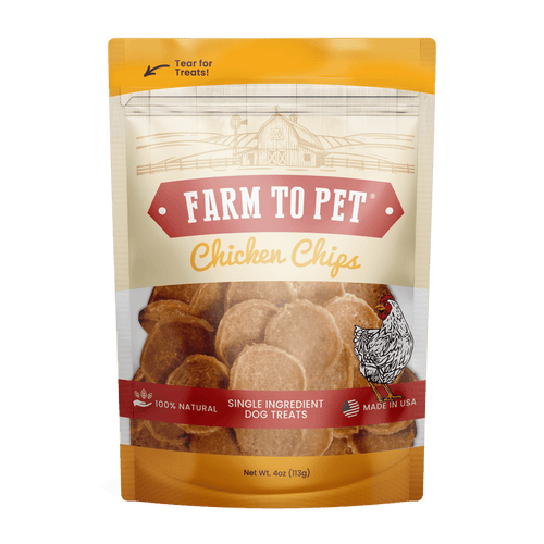 Farm To Pet Chicken Chips Single Ingredient Dog Treats