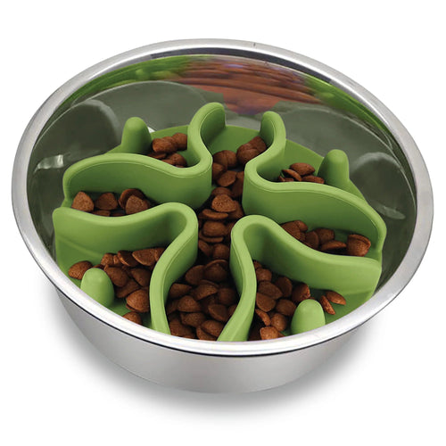 Palz & Co Paw Puzzle Slow Feeder Dog Bowl Insert