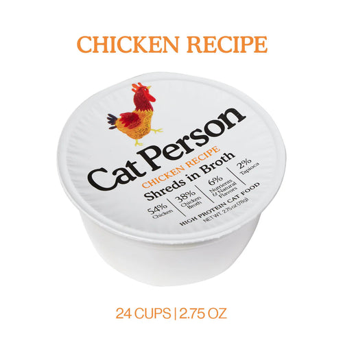 Weruva Cat Person Chicken Shreds in Broth Cat Food