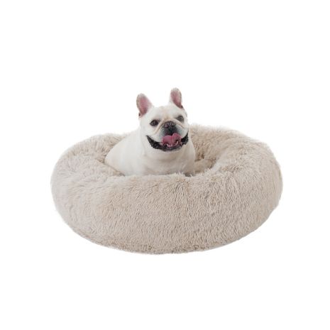 Tall Tails Khaki Cuddle Donut Pet Bed