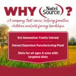NutriSource® Beef Meal & Barley Recipe Healthy Affordable Dry Dog Food