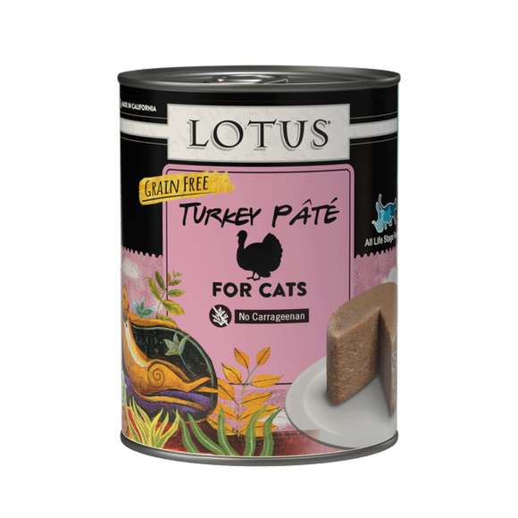 Lotus Turkey Pate Grain Free for Cats