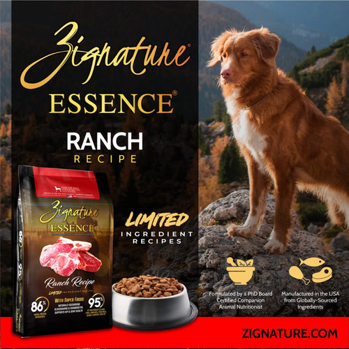 Zignature Essence LIR Ranch Recipe Dry Dog Food