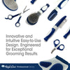 Four Paws Magic Coat Professional Series Dual-Sided Curry Brush for Dogs
