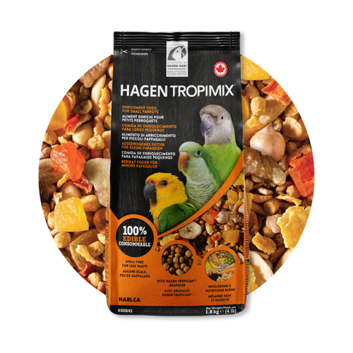 Hagen Tropimix  Premium Enrichment Food for Small Parrots
