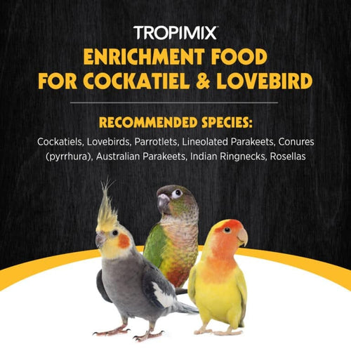 Hagen Tropimix  Premium Enrichment Food for Cockatiels & Lovebirds