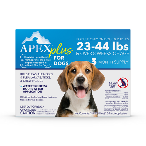 Apex™ Plus for Dogs 23-44 lbs