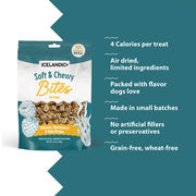 Icelandic+ Chicken, Blackberry & Kelp Recipe Soft & Chewy Bites for Dogs