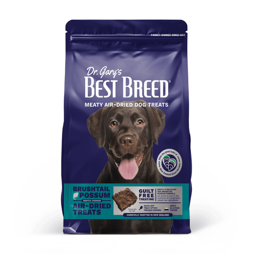 Dr. Gary's Best Breed Air-Dried Brushtail Possum Recipe Treat and Topper for Dogs