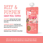 Weruva Dogs in the Kitchen Pantry Pours  Beef & Pumpkin Gravy Meal Topper