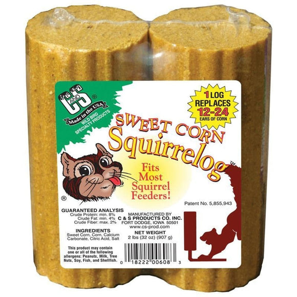 C&S Sweet Corn Squirrelog® Refill Pack (32 oz)