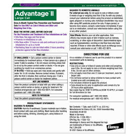 Advantage II Large Cat Flea Treatment & Prevention