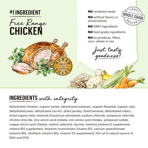 The Honest Kitchen Dehydrated Whole Grain Chicken Recipe Dog Food