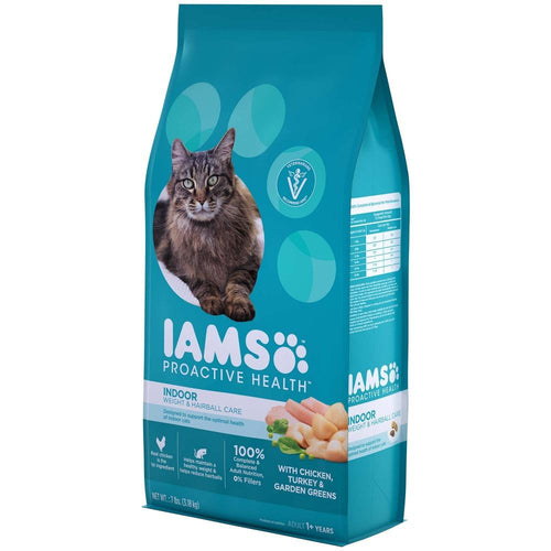 Iams Proactive Health Indoor Weight and Hairball Care Dry Cat Food