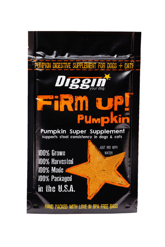 Diggin Your Dog Firm Up! Pumpkin Super Supplement (4 oz)