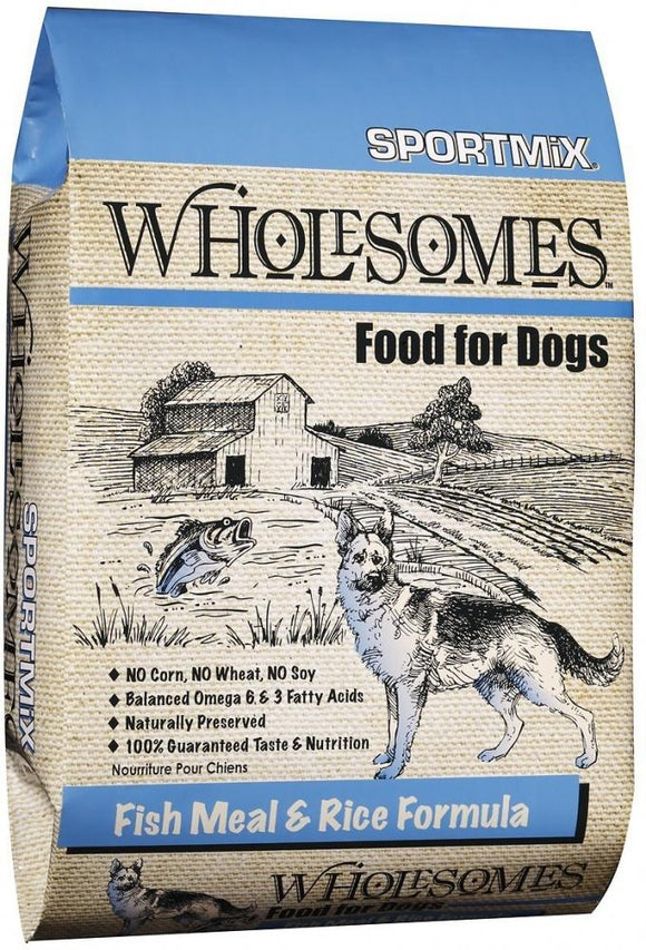 SPORTMiX Wholesomes Grain Free Whitefish Meal & Chickpeas Recipe Dry Dog Food