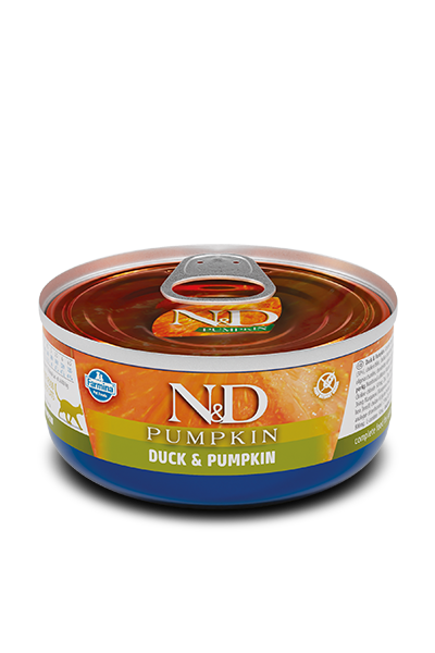 Farmina N&D Duck & Pumpkin Recipe Cat Food (Cans of 12)