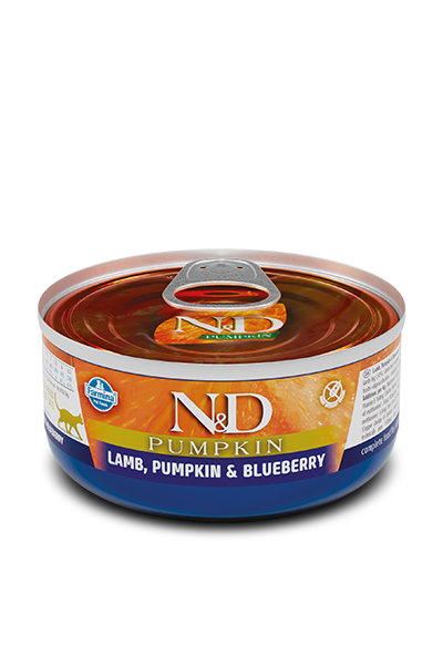 Farmina N&D Lamb, Pumpkin & Blueberry Recipe Wet Cat Food (case of 12)