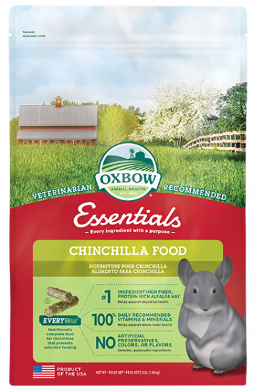Oxbow Essentials - Chinchilla Food (3 lbs)