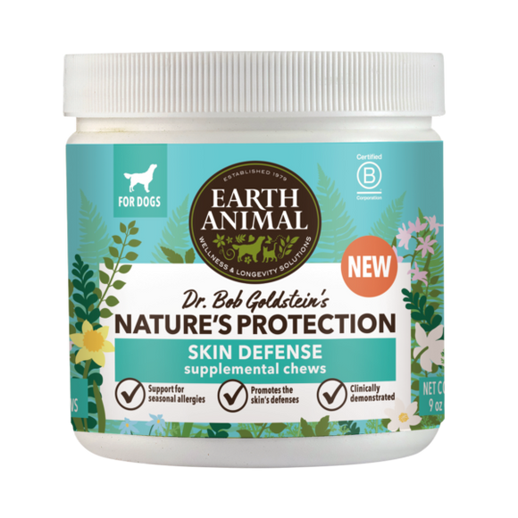 Earth Animal Nature's Protection Skin Defense Chews (90 Count)