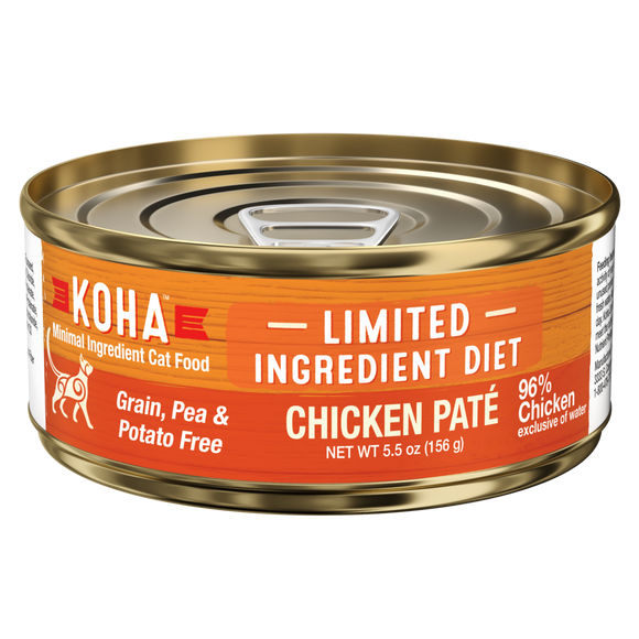 Koha Limited Ingredient Diet Chicken Pâté for Cats (5.5-oz)