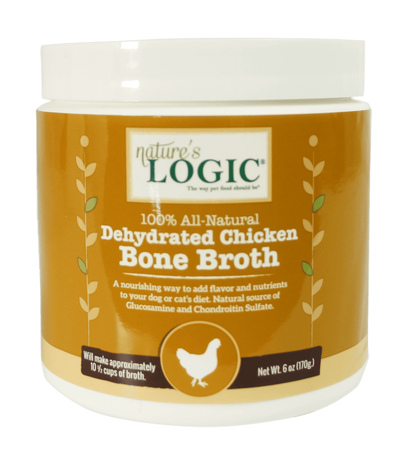 Nature's Logic Dehydrated Chicken Bone Broth (6-oz Tub)